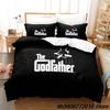 Neues Der Pate Bettwäsche-Set Einzelbett Twin Voll Queen King-Size Abmessungen Abmessungen Bettwäsche-Set Erwachsene Kinder Schlafzimmer dreiteilige Anzüge 3D Anime