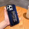 My Hero A-Academia Himiko Toga Phone Case For iPhone17,16,15,14,13,12,11,Pro,MAX Gray Matte Silicone Black Cover