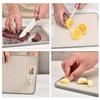 4IN1 Aluminum Alloy Cutting Board,Silicone Edging,Thickened Cutting Board,Beef Quick Thawing Cutting Board,PP Chopping Board