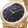 Casio Unisex Analog Watch Black Gold Mq 24mg 1e
