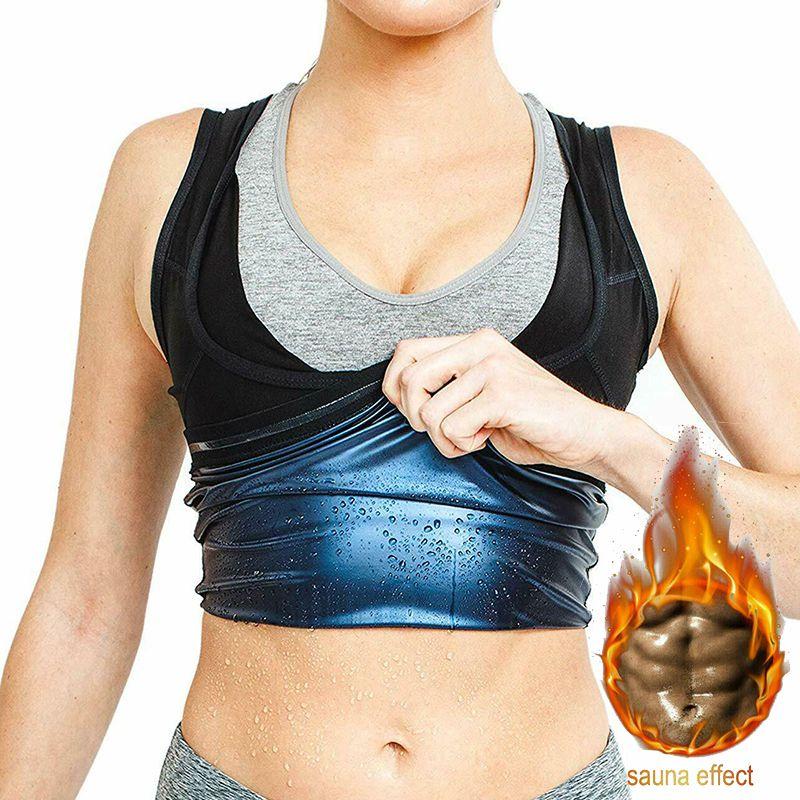 Ultra-lightweight Polymer Vest For Men And Women With Effective Sweat Slimming Design