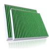 Green 2 pieces – green