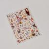 Beach Shell Swim Ring Bikini Watermelon Cat Ice Cream Crab Sunglass Coconut Tree Flowers Fruits Nail Art Stickers Decals