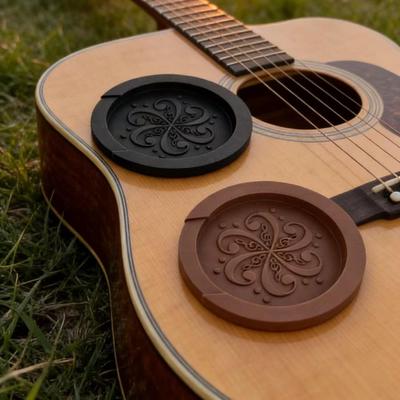 Klassische Gitarre Schalllochabdeckung (38-41 Zoll) - Anti-Heul- und Staubdichte Stummschaltung Abdeckung