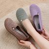 Summer New Beijing Cloth Shoes Women's Breathable Hollow Mesh Shoes Soft-soled Old Shoes Shallow Casual Shoes