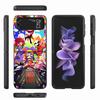 Pomni Amazing Digital Circus Case for Samsung Galaxy Z Flip4 Flip3 5G PC Hard Phone Shell Z Flip 4 3 Black Zflip4 Zflip3 Cover