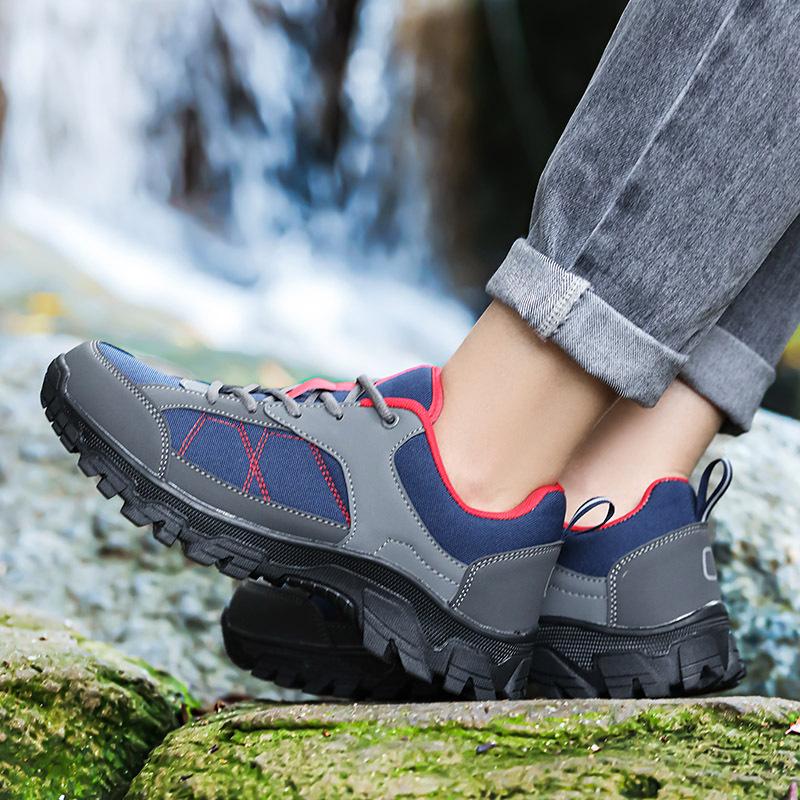 New Hiking Shoes Men's Large Size 47 Breathable Non-slip Outdoor Cycling Shoes Travel Camping Off-road Hiking Shoes