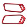 A03E-For Honda Accord 2018- Interior Dashboard Air Vent AC Outlet Covers Trim Red