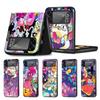 Fionna & Cake Case for Samsung Galaxy Z Flip4 Flip3 5G PC Hard Cell Phone Shell Z Flip 4 3 Black Coque Zflip4 Zflip3 Cover