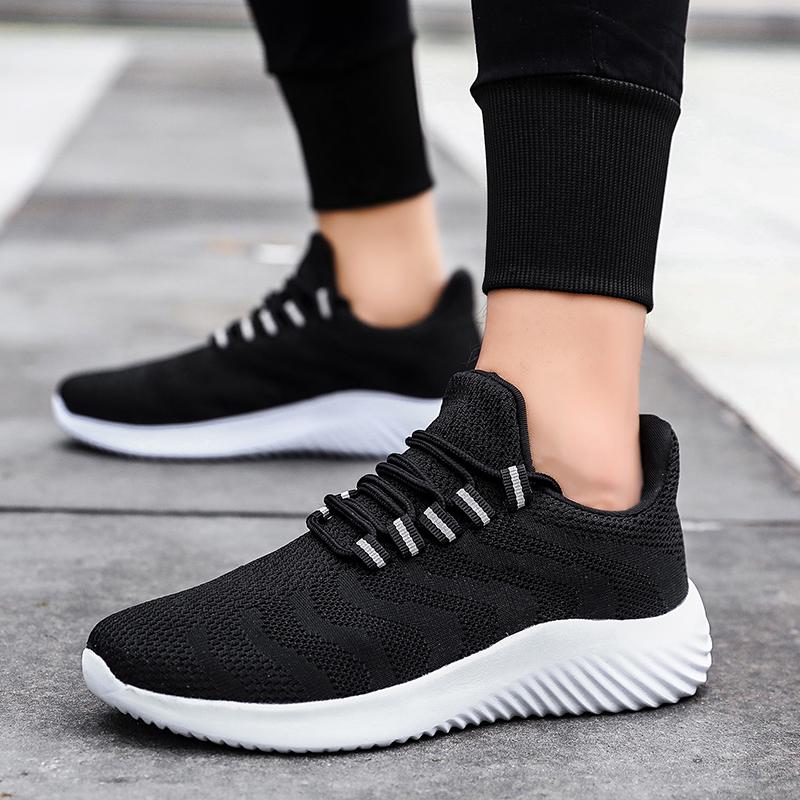 Light Men's Shoes Fashion Trend Korean Version Damping Running Sneaker Comfortable Outdoor Sports