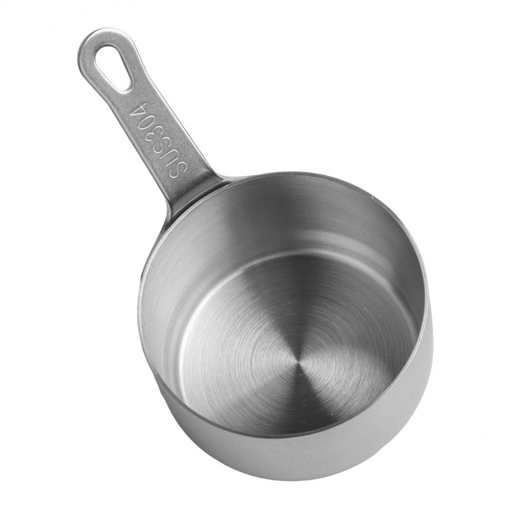 High Temperature Resistant Sauce Pan 100ML Stainless Steel Pot for Easy Use