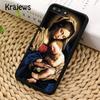 Krajews Virgin Maria Phone Case Cover For iPhone 17 Air 16 15 14 plus 12 13 pro max coque Shell Fundas