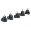 5Pcs Knob Bolt Lathe Hand Grip Twist Knob Nut Screw Triangle Locking Handle HardwareM6x32x10