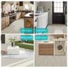 10pcs 51cmX15cm Wear-resistant Self-adhesive Wood Grain Floor Sticker Waterproof Non-Slip Self Adhesive Floor Sticker