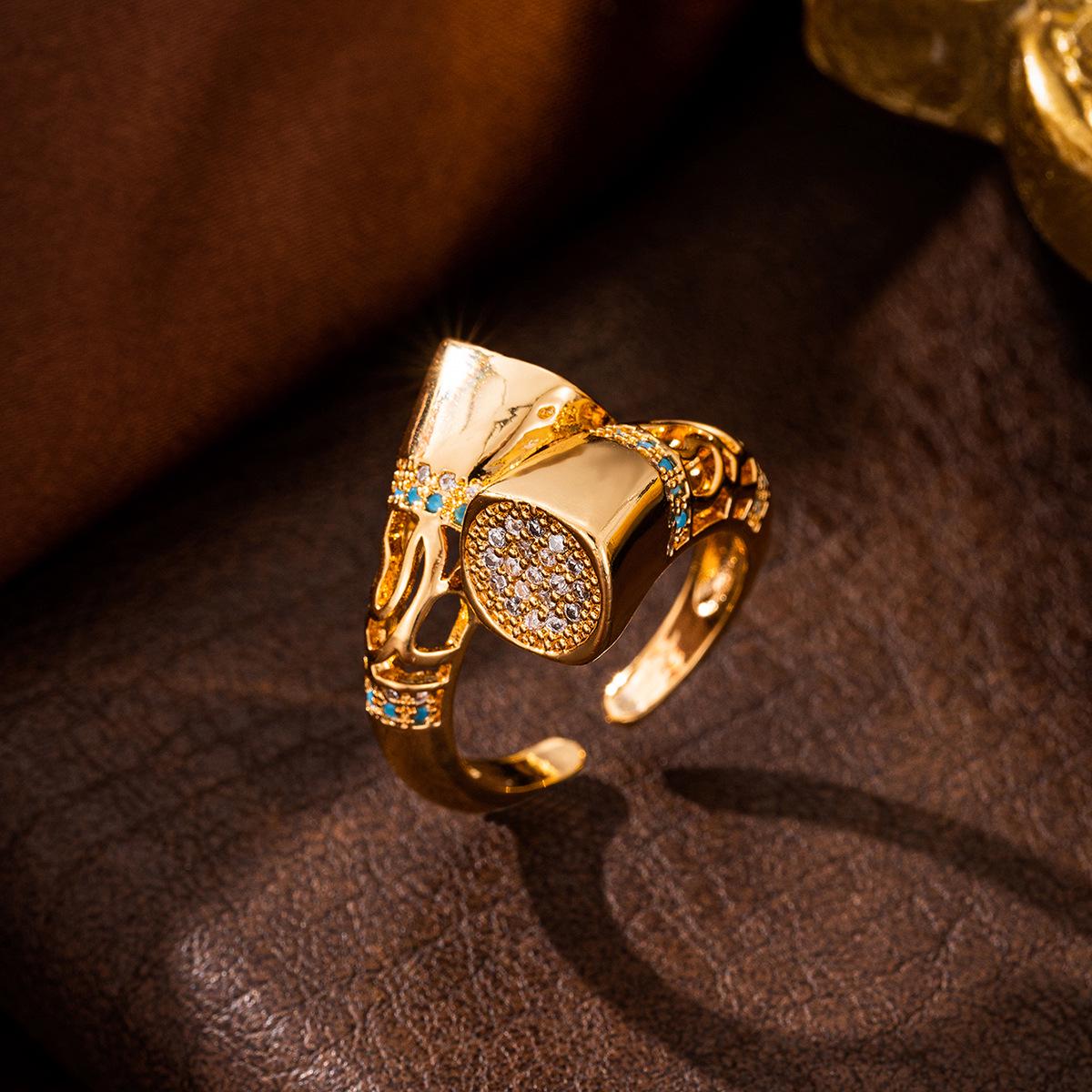 

Необычный полый дизайн Женский браслет-кольцо для свадеб