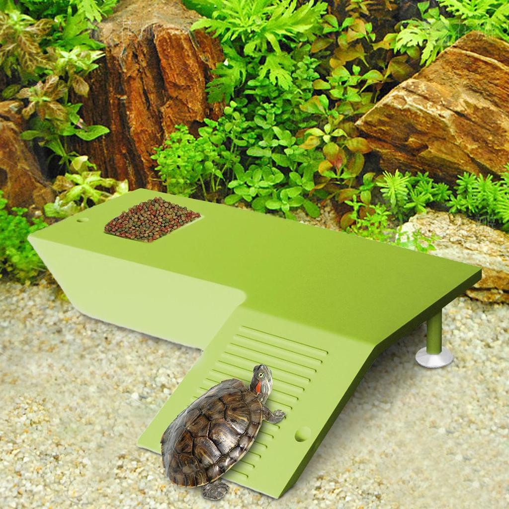 Feeding Table Versatile Aquatic Turtle Basking And Climbing Natural Habitat Aquarium Accessory