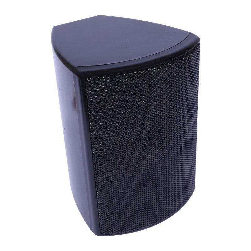 3-Inch Plastic Speaker Cabinet with Iron Mesh Wire Clip for Bookshelf Surround Sound