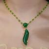 Elegante Collana da Vita in Giada [Regalo per Moglie/Fidanzata] - Dichiarazione di Moda Versatile