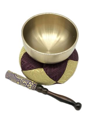 333 Buddhist Altar Accessories Yayoi Rin Set (2.5 Sun) (Approx. 8cm Diameter) Made In Japan Rin, Futon, Rin Stick, Rin, Rin Set, Buddhist Altar