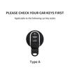 Kožený kryt na klíče od auta pro BMW MINI COOPER S ONE JCW F54 F55 F56 F57 F60 CLUBMAN COUNTRYMAN Držák na dálkový ovladač Shell Keychain