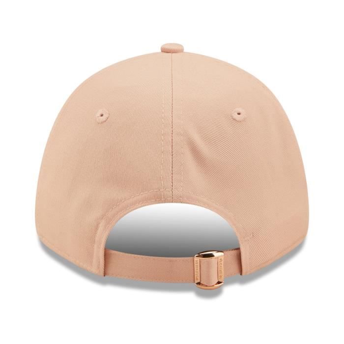 Casquette Femme New Era 9Forty - METALLIC New York Yankees blush - 100% coton
