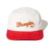 Wrangler Cord-Campingkappe mit Seillogo, Elfenbein