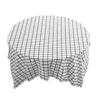 Disposable Waterproof Oil-Proof Blue Grid Tablecloth