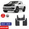 For AMAROK  2024 2025 Mudguard Fender Mud Flaps Guard Splash Mudflaps Car Accessories Front Rear 4Pcs