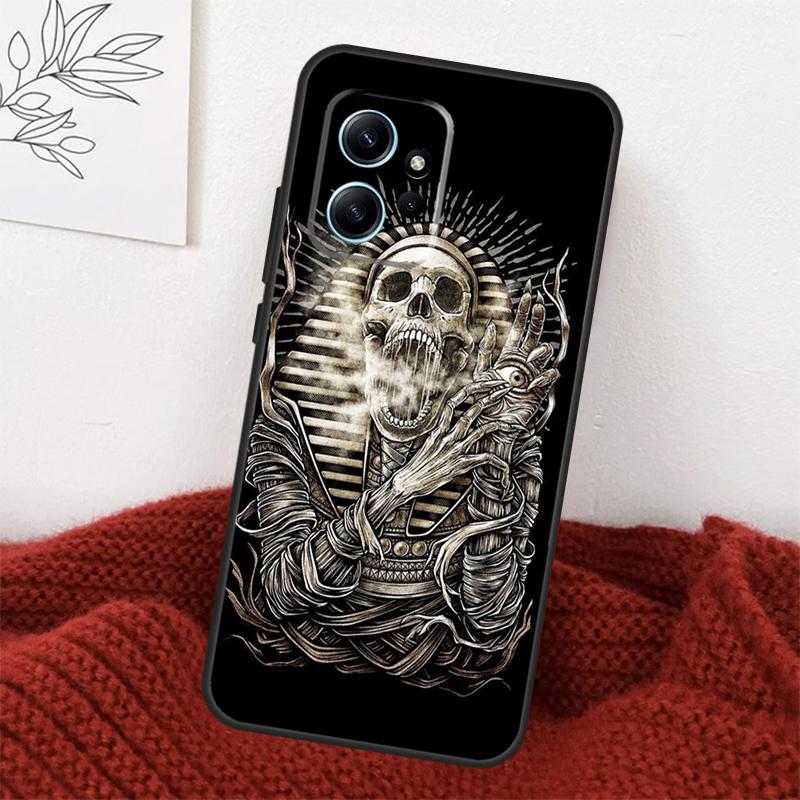 Ancient Egypt Pharaoh Case For Xiaomi Redmi Note 13 9 10 11 12 14 15 Pro Plus Cover For Redmi 15 C 12C 13C 14C 10C