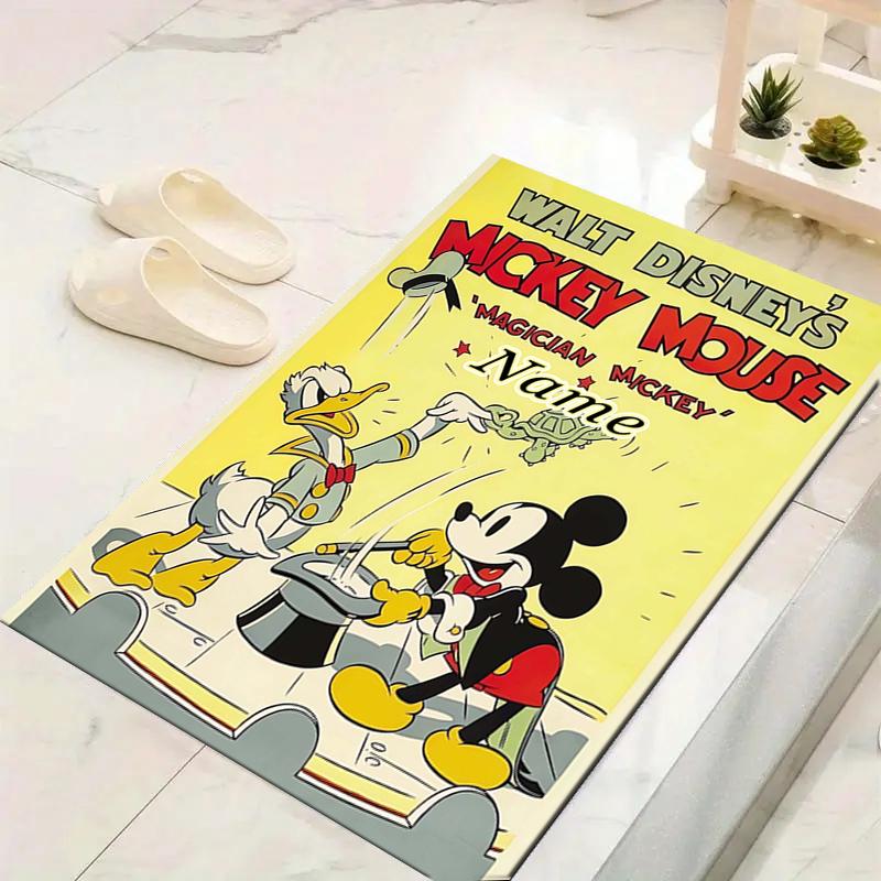 Custom 1Pc Minnie Mouse Adventure Rug Office Carpet Indoor Outdoor Entrance Doormat Nonslip Soft And Comfortable Living Room D916149