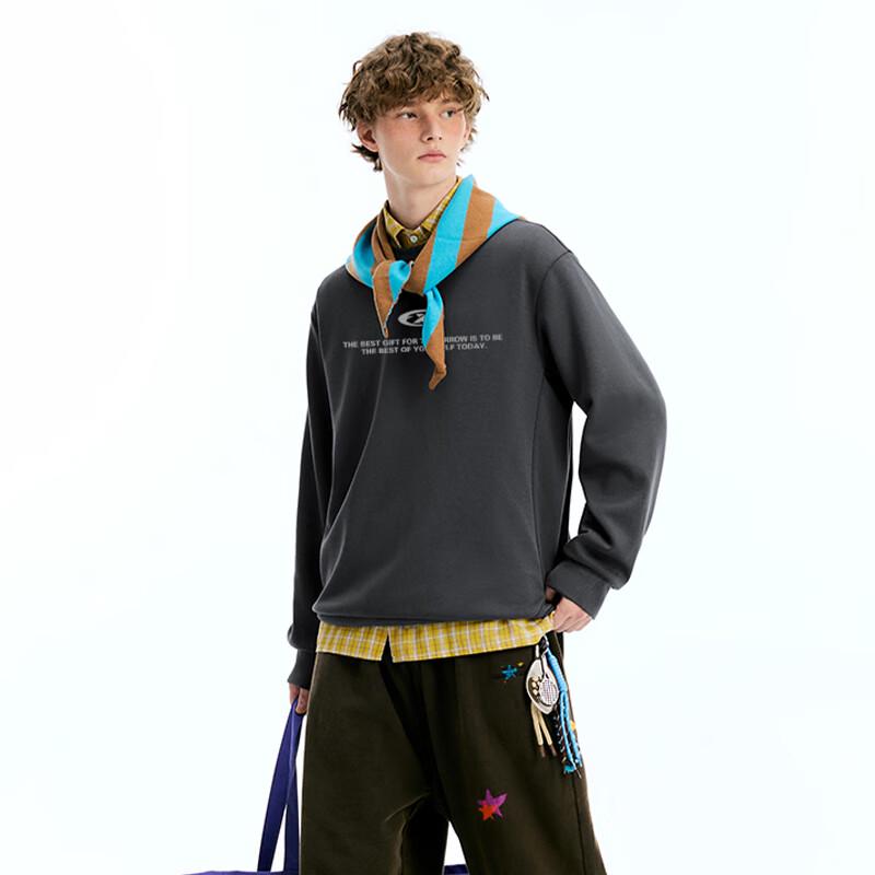 Fingercroxx IT American Style Lockerer Schnitt Langarm-Sweatshirt