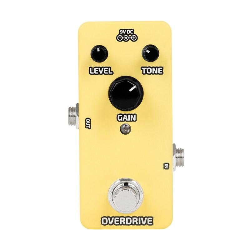 Mini Guitar Effect Pedals Flanger Compressor Boosters Overdrive Fuzz Tremolo Bluesy Distortion for Electric Guitar Bass