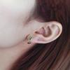 925 Sterling Silver Luxury Light Green Zircon Stud Earrings For Women Fine Jewelry Accessorie