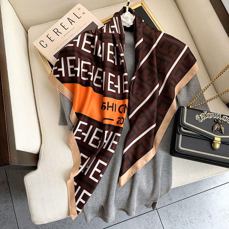 New Korean Version of Twill Large Gauze Scarf with Autumn and Winter Fashion Scarf Shawl Warm Scarf for Women