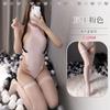 Open crotch free sex underwear sexy one-piece hollow tight body open file free perspective temptation hollow pajamas
