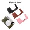 Portable Camera Protective Case Retro Style Camera Case Carry Bag Opening Bottom Design with Shoulder Strap Replacement