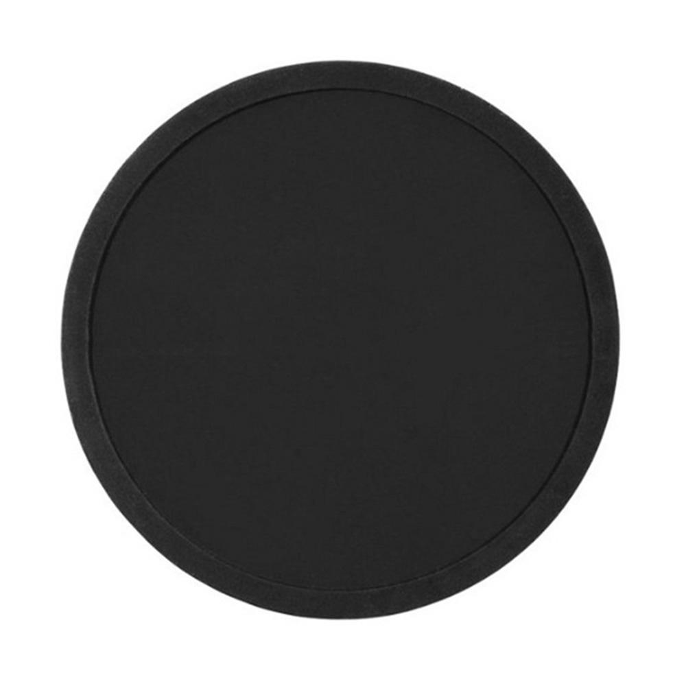 

6 шт. нескользящие силиконовые подставки под кружки для кофе, набор держателей, подставки под чашки, набор, черный круглый коврик, домашний офисный стол, декоративная подкладка