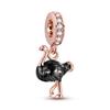 Charms Animali in Argento 925 Cane Gatto Gufo Coniglio Leone Elefante Dinosauro Charm Per Braccialetto Bangle Biglie per Creazione Gioielli