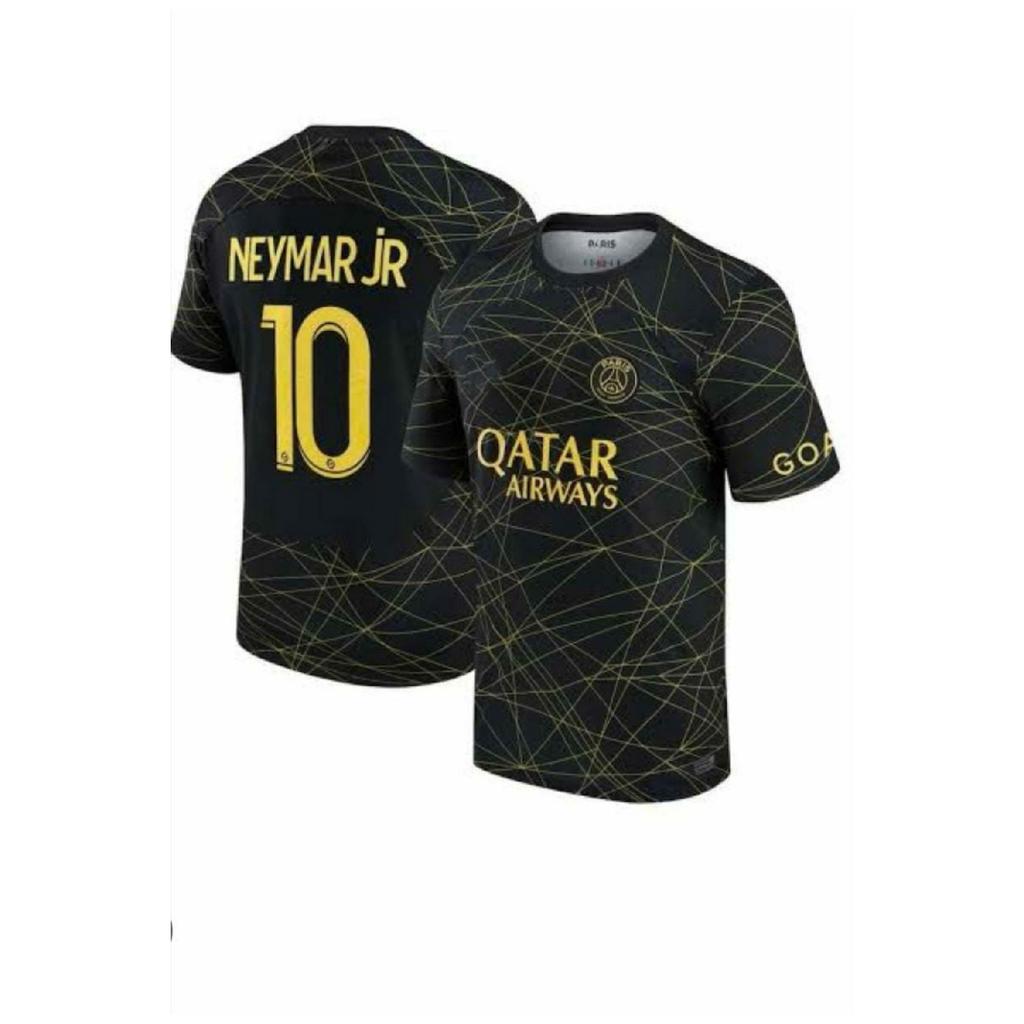 Psg 2022/23 Season Neymar Jr Spider Patterned Alternative Displacement Jersey
