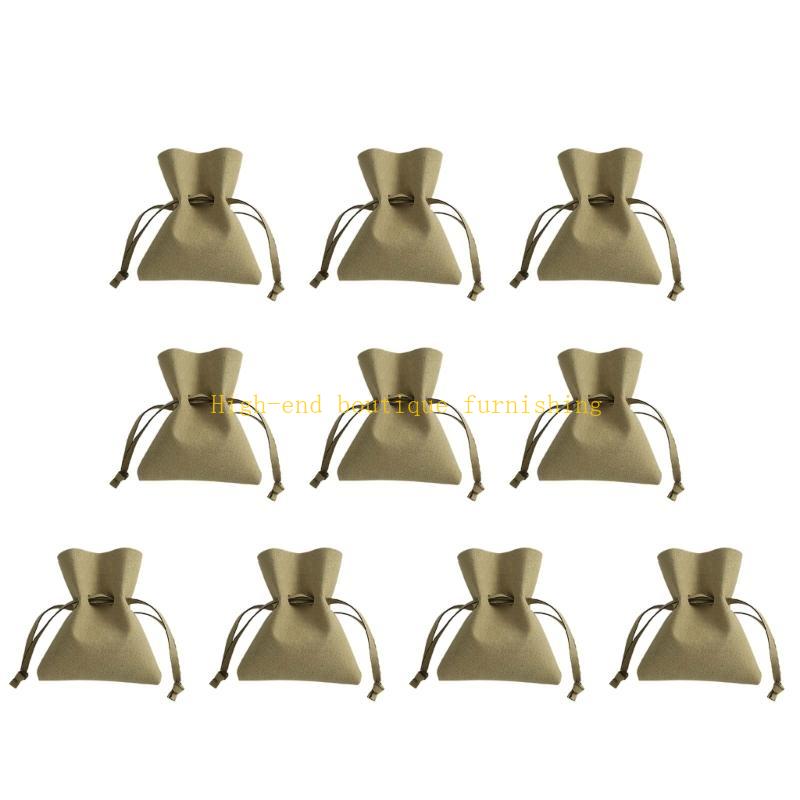 Sturdy Jewelry Storage Bag Sophisticated Jewelry Bag Faux Leather Organizers for Collectors and Enthusiasts