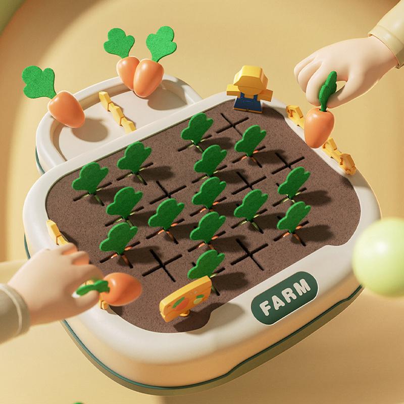 1pc Kids 2 in 1 Educational Toy, Farm Balance Math Game, Counting Sorting Skills Development, Interactive Learning Tool for Children