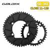 GOLDIX 110BCD 2X Pedivela 4 Parafusos para Shiamno 105 R7100 R9200 R8100 50-34T 52-36T 53-39T 54-40T Pedivela Duplo 11 12 Velocidades