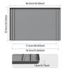 Multi-Function 34" x 22" Under Sink Mat Silicone Waterproof Cabinet Liner Easy to Clean Sink Tray for Kitchen Bathroom