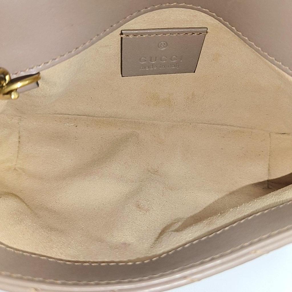[Pre-Owned] Gucci Handbag 'Tan' - Very Good #TBV6O2