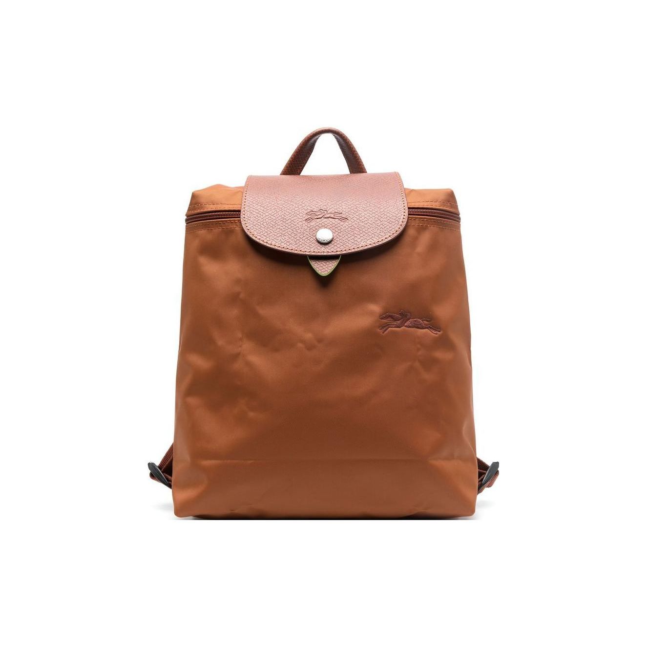 

Longchamp Le Pliage Green 26 Foldable Snap Button Zipper Closure Backpack Mini Women backpack Brown 1699919504 Brown