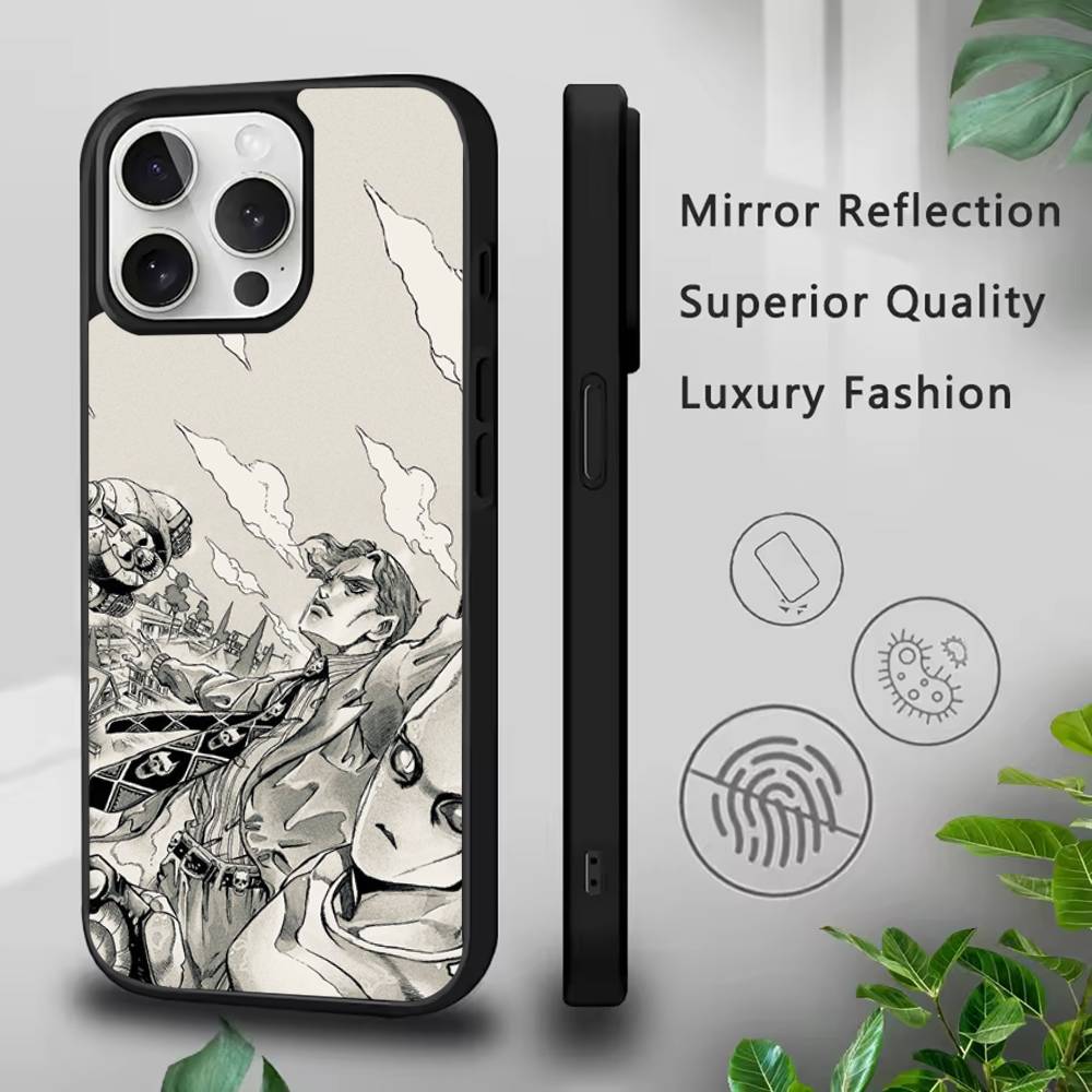 

J-JoJo Bizarre Adventure Phone Case For IPhone 17,16,15,Pro,Max,Air,14,Plus,13,12,11 Magesafe Wireless Charge Cover iPhone13