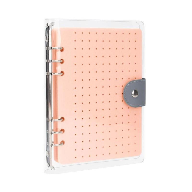 Pratici Robusti Libri Espositori per Spille in Feltro con 6 Pagine Album Portatile per Conservare Spille Smaltate e Orecchini