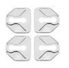 4pcs Car Styling Door Lock Cover Lock Protective Cover Shell Accessorie For Subaru STI XV Forester BRZ Outback Smart Legacy WRX kju0
