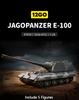 Jagopanzer E-100 Tung Stridsvagn Militär WW2 MOC Armé Huvud Tyskland Strid Soldater Byggklossar Klossar Set För Barn Pojke Gåvor
