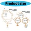 Adjustable Clavicle Chain Starfish Seashells Pearls Necklace Set Bohemian Beach Jewelry for Women Stylish Outfits